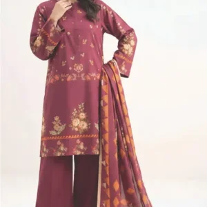 Formal U8 3 PIECE - PRINTED LAWN SUIT